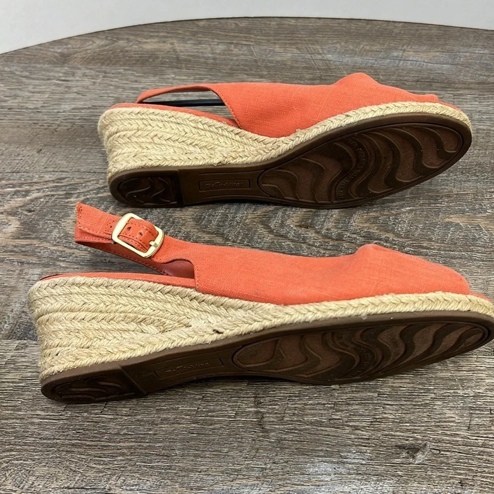 Bella Vita SYLVIE ll Espadrille Wedge Sandals Size 10
